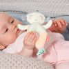 babyFEHN puha sellős csörgő 2 db textilpelenkával