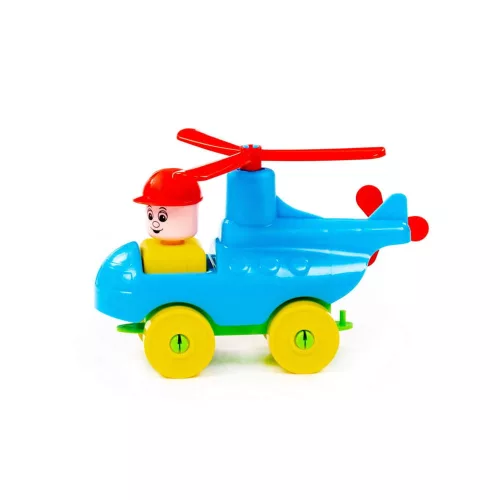 Moni Polesie műanyag helikopter kék