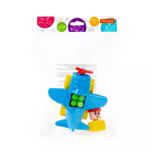 Moni Polesie műanyag repülő kék