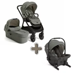   Joie Signature Finiti 3in1 babakocsi Sprint hordozóval Evergreen