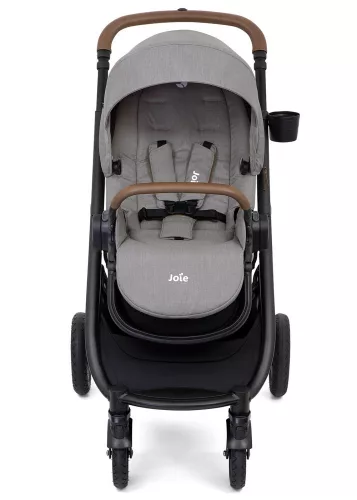 Joie Versatrax babakocsi szett i-Snug2 hordozó Pebble + Signature Ramble mózeskosár Eclipse