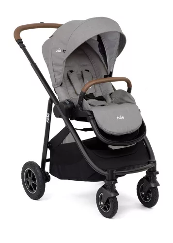 Joie Versatrax babakocsi szett i-Snug 2 hordozó + Ramble XL mózeskosár Pebble