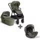 Joie Signature Finiti 2in1 babakocsi + i-Level Pro hordozó Evergreen 