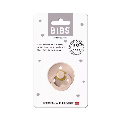 BIBS Colour cumi 0-6hó - púderrózsaszín