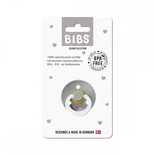 BIBS colour cumi 0-6hó- Esti delfin