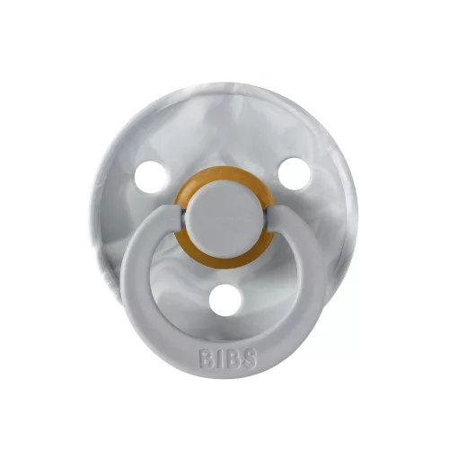 BIBS Tie Dye cumi 0-6HÓ - delfin/krémfehér (2 db)