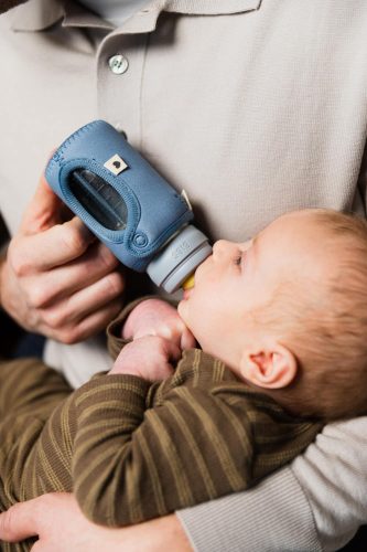 BIBS Nagy cumisüveg tok - Páva