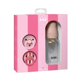 BIBS Szia, baba! ajándékcsomag - Púderrózsaszín