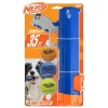 NERF DOG Játék kutyáknak Blaster 30 cm klip nélküli labdával + 3 db sípoló teniszlabda 5 cm