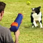   NERF DOG Játék kutyáknak Blaster 30 cm klip nélküli labdával + 3 db sípoló teniszlabda 5 cm