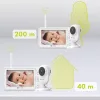 Lionelo BabyLine 6.2 kétirányú kamerás bébiőr FullHD kijelzővel