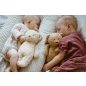 Moonie - Snuggle buddy dallammal és lámpával maci cappucino natur