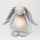 Moonie - Snuggle buddy dallammal és lámpával nyuszi ezüst