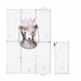   Ceba pelenkázó lap összehajtható 60x40cm - Watercolor World Princess maci