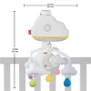 Fisher-Price zenélõ körforgó nyugtató felhõk GRP99