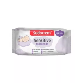 Sudocrem törlőkendő 55 db-os - Sensitive -