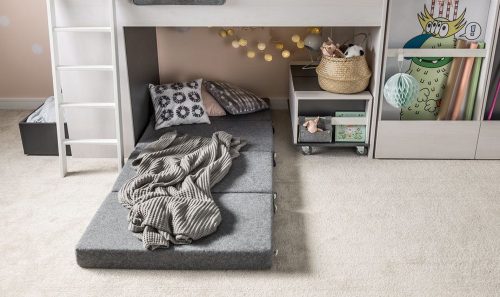 VOX Nest összecsukható matrac szett emeletes ágyhoz-Szürke