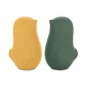   PETITE&MARS Szilikon fürdőjáték Love birds Ochre Green 6hó+