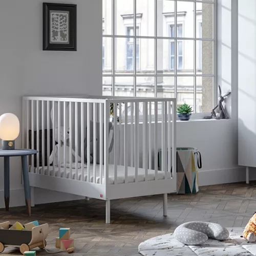 VOX Cute Fehér 70x140 cm-es átalakítható babaágy