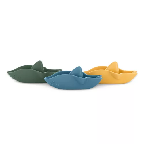 Petite&Mars Szilikon fürdőjáték Sharks 6m+