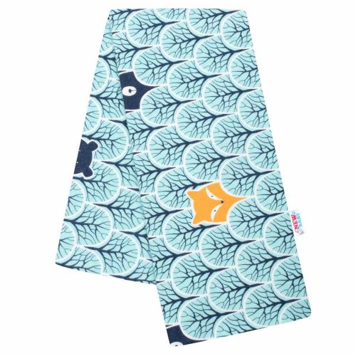 New Baby pelenka flanell Erdei Állatkák barna