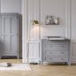 VOX Milenne 3 fiókos komód- Light grey
