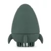 PETITE&MARS Szilikon fürdőjáték kefével Splashy Rocket Misty Green 6m+