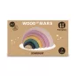   PETITE&MARS Fa építőjáték Stardust Wood of Mars 24hó+ Aurora Pink