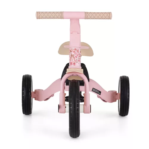 PETITE&MARS Multifunkciós 5 az 1-ben Turbo tricikli – limitált Pink Rosy Wilderness