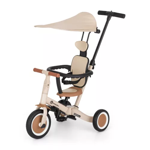 PETITE&MARS Multifunkciós 5 az 1-ben tricikli Turbo Plus Desert Sand