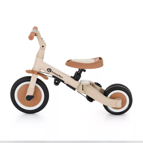 PETITE&MARS Multifunkciós 5 az 1-ben tricikli Turbo Plus Desert Sand