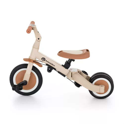 PETITE&MARS Multifunkciós 5 az 1-ben tricikli Turbo Plus Desert Sand