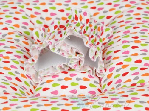 Bubaba Fejpárna - Narancs-piros cseppes