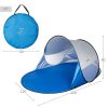 Colorbaby -Aktive – Pop-up strandsátor szélfogóval és UV50+ védelemmel