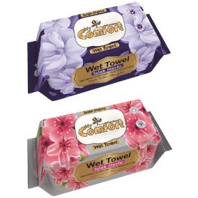   My Comfort nedves törlõkendõ kupakos 120db virág illattal