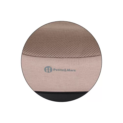 PETITE&MARS Optimus Pro i-Size Air Tan Brown 125 - 150 cm (22-36 kg)