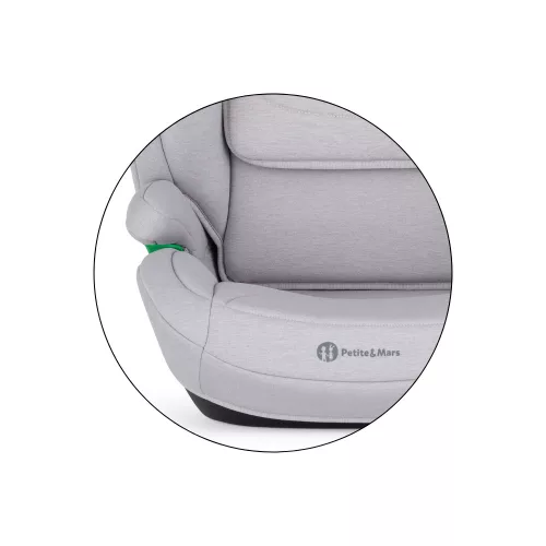 PETITE&MARS Autósülés Astor Pro i-Size Gentle Grey 100-150 cm (15-36 kg)