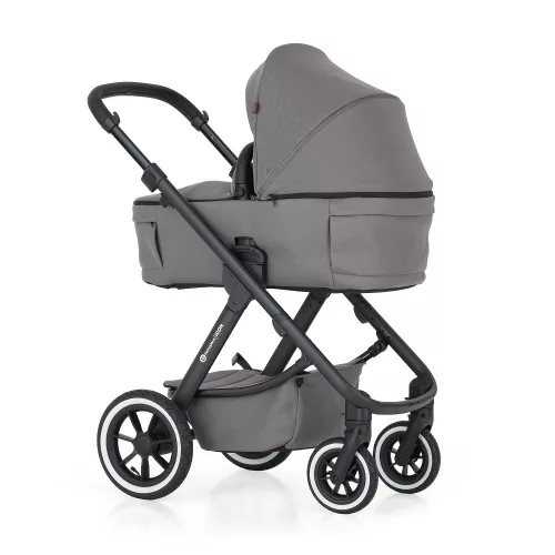 PETITE&MARS Kombinált babakocsi ICON 2in1 Dove Grey LITE AIR