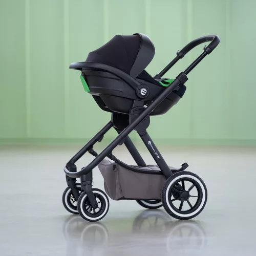 PETITE&MARS Core Pro i-Size autósülés fekete szürke 40-87 cm (0-13 kg)