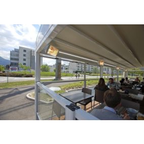   Elektromos infravörös hősugárzó Heliosa 66 öntöttvas színű - 2000 W