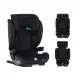 PETITE&MARS Autósülés Elite Fix Pro i-Size Coal Black Air 100-150 cm (15-36 kg)