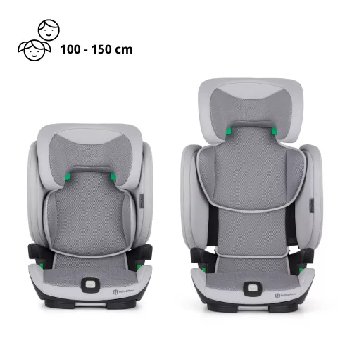 PETITE&MARS Autósülés Elite Fix Pro i-Size Gentle Grey Air 100-150 cm (15-36 kg)