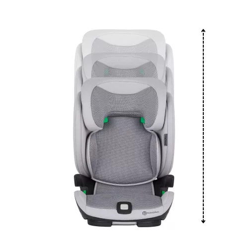 PETITE&MARS Autósülés Elite Fix Pro i-Size Gentle Grey Air 100-150 cm (15-36 kg)