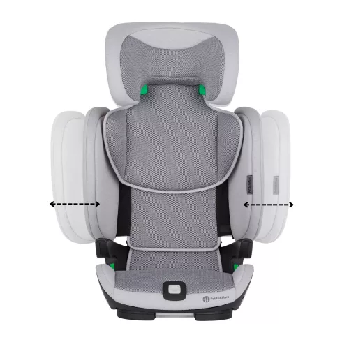 PETITE&MARS Autósülés Elite Fix Pro i-Size Gentle Grey Air 100-150 cm (15-36 kg)