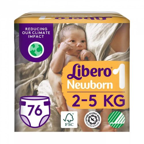 Libero Newborn 1 pelenka 2-5kg 76db 