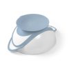 BabyOno tányér - tapadó aljú, fedeles, kanállal kék 1063/05