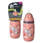   Tommee Tippee itatópohár - Superstar Insulated Straw Cup szívószálas hõtartó 266ml 12hó rózsaszín