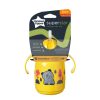 Tommee Tippee itatópohár - Superstar Training Straw Cup szívószálas 300ml 6hó sárga