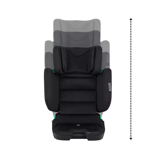 PETITE&MARS Autósülés Flex Pro i-Size Coal Black Air 100-150 cm (15-36 kg)