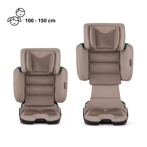 PETITE&MARS Autósülés Flex Pro i-Size Tan Brown Air 100-150 cm (15-36 kg)